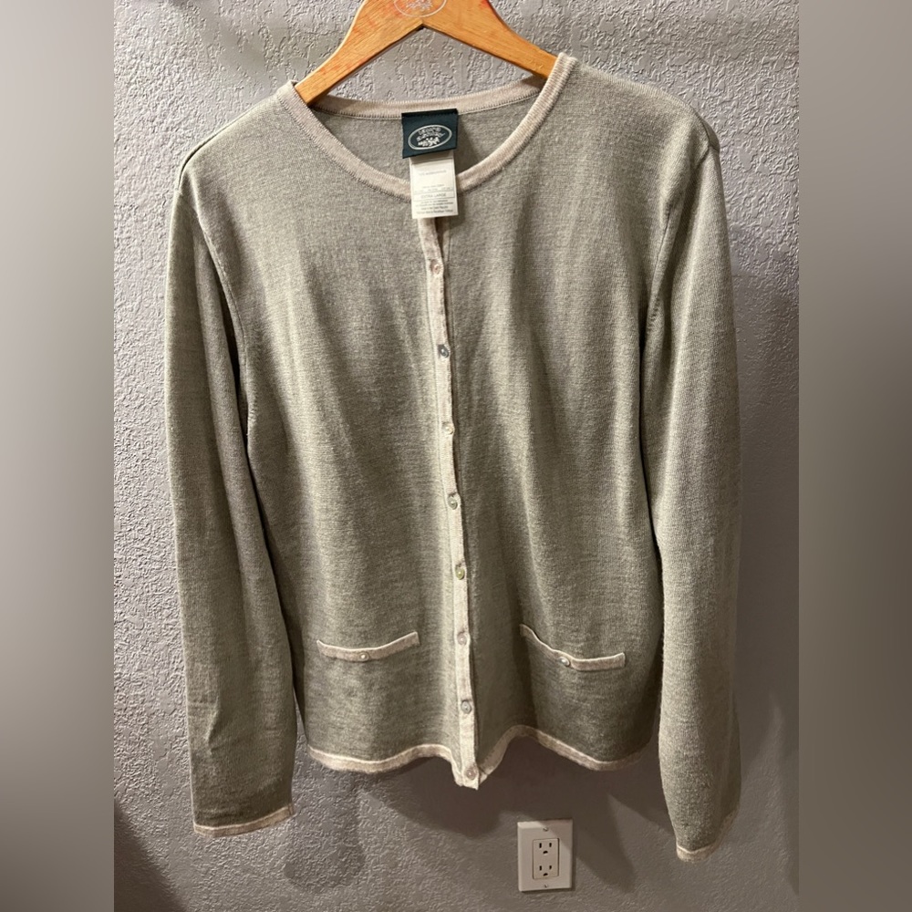 Vintage Laura Ashley cardigan size XL